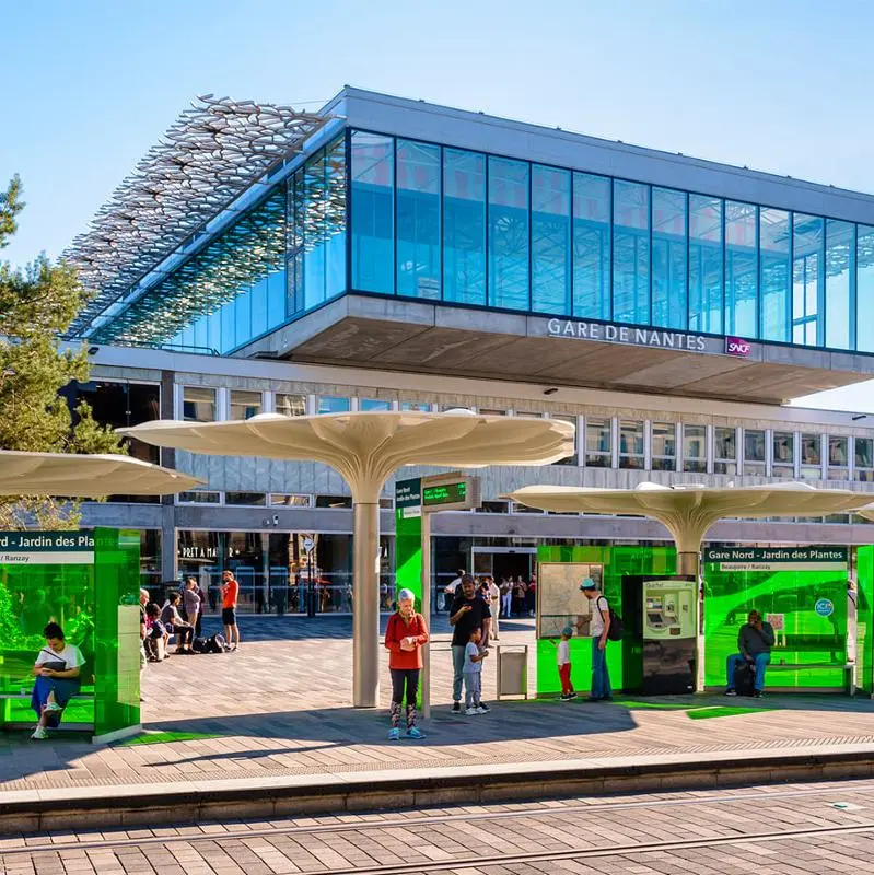 手荷物預かり所 Nantes駅