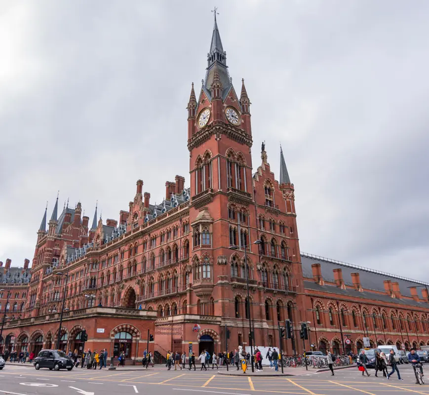 Bagagekluis Station London St Pancras