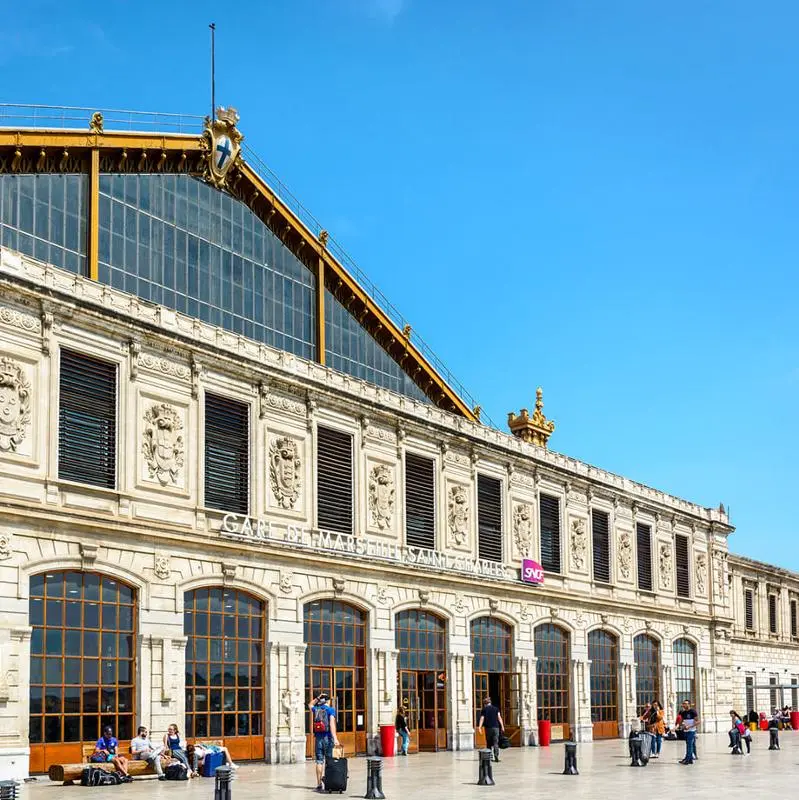 手荷物預かり所 Marseille Saint-Charles駅