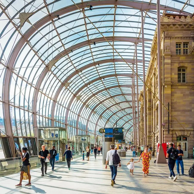 手荷物預かり所 Strasbourg駅