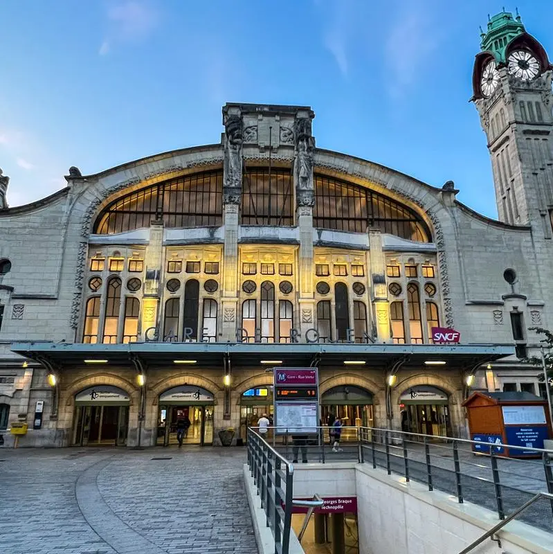 Consignas Equipaje Estación de Rouen Rive Droite