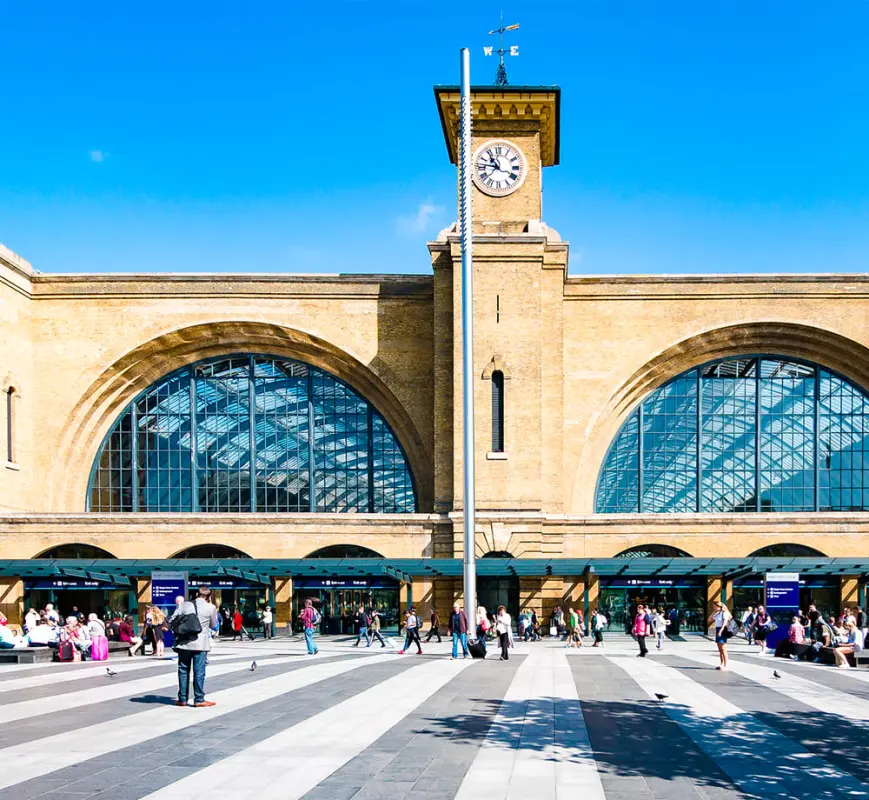 Bagagekluis Station Londres King's Cross